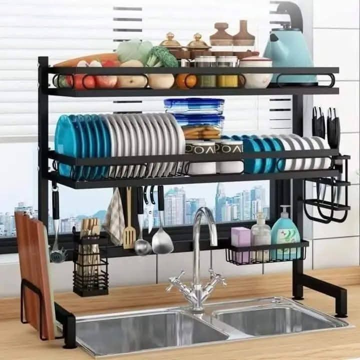 আধুনিক ডিজাইনের মজবুত Sink Rack—   ।
