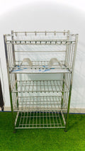 Original Stainless Steel VIP Rack with Tray । 5 layer