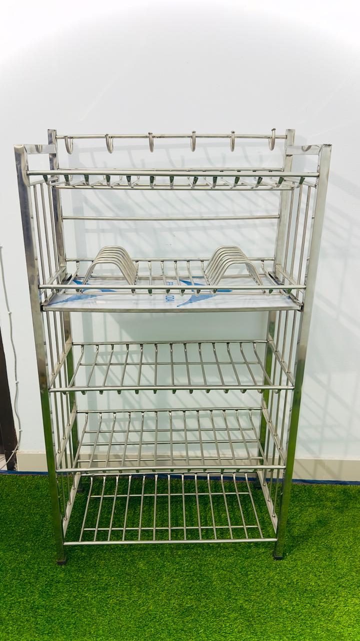 Original Stainless Steel VIP Rack with Tray । 5 layer