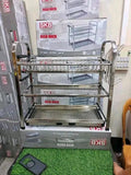 SKB Original Stainless Steel 3 Layer Dish Rack—