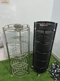 5 Layer SS Steel Patil Rack + 5 Layer Vegetable Rack Combo